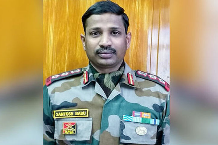 5 soldiers including colonel santosh babu who were martyred in galwan valley will be honored with ga