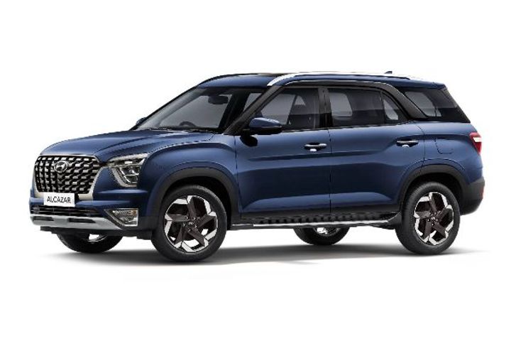 hyundai alcazar suv available in 7 seater petrol at variants hyundai alcazar suv available in 7 seater petrol at variants