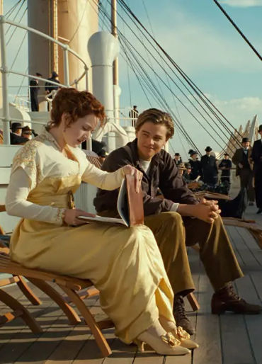titanic, titanic premiere, Leonardo DiCaprio, Kate Winslet, titanic facts 