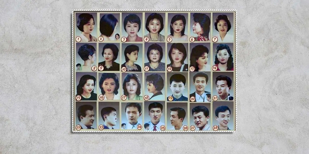 Photos North Koreas 28 stateapproved hairstyles