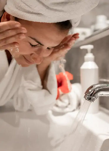 washing face, washing facts 