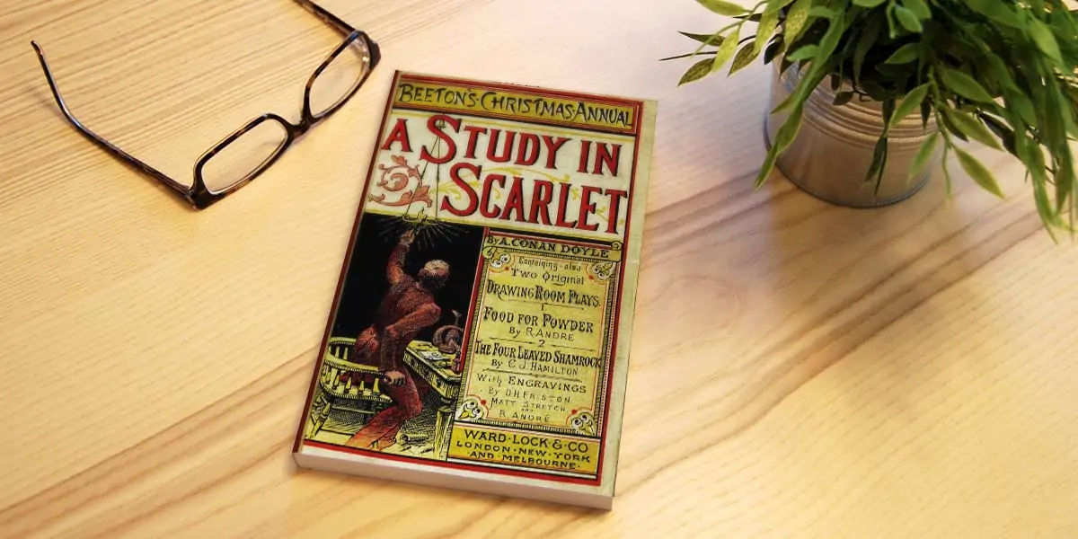 sherlock, sherlock holmes, sherlock debut, sherlock first book, sherlock holmes first book