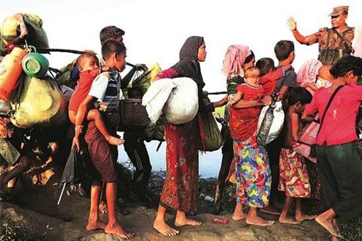 This island in the Bay of Bengal will be the new home of Rohingya refugees