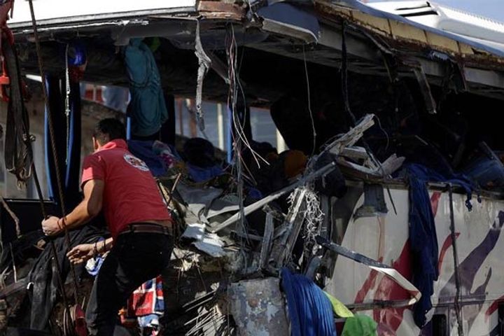 19 Died And 32 More Injured After Bus Carrying Pilgrims In Central Mexico Crashed