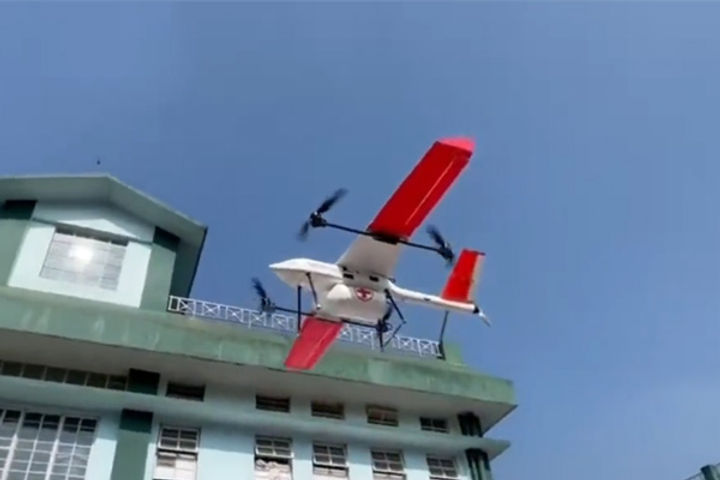 Meghalaya became the first state in the country to successfully deliver medicines through drones.