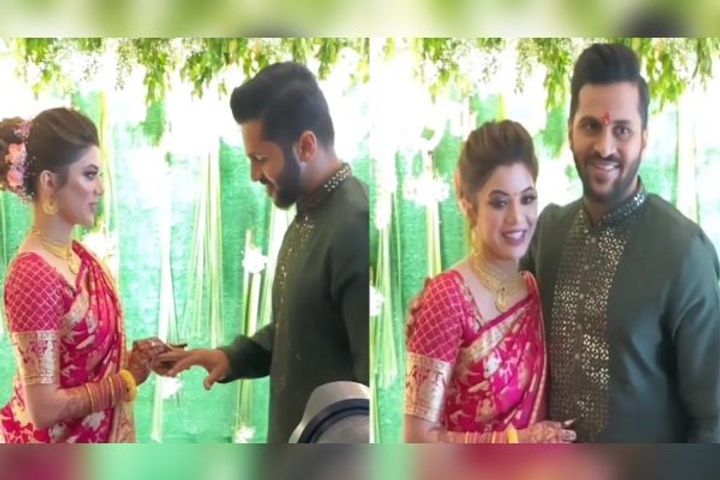 indian cricketer shardul thakur got engaged with girlfriend mithali indian cricketer shardul thakur got engaged with girlfriend mithali