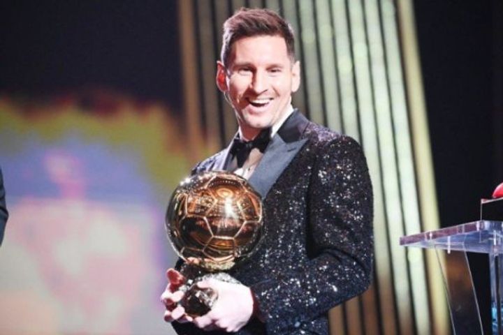 Lionel Messi Wins Men's Ballon D'Or For Record Seventh Time Lionel Messi Wins Men's Ballon D'Or For Record Seventh Time