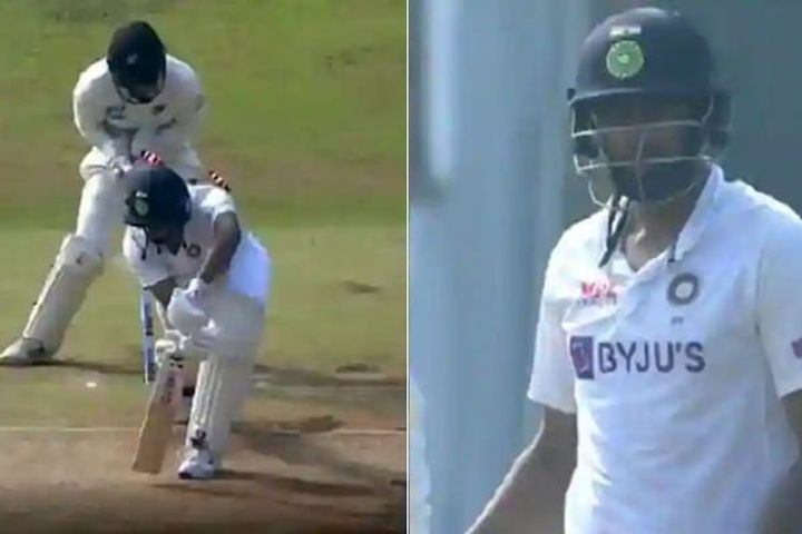 IND vs NZ On the second day of the second Test in Mumbai Team India was bundled out for 325 runs in 