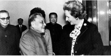 sino british agreement, Zhao Ziyang, mao deong, maoist, Margaret Thatcher, Margaret Thatcher china,
