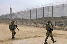 Israel Completes Iron Wall Barrier On Gaza Border Equipped With Sensors Radars and Cameras Against H