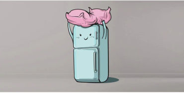 may 29, put pillow on fridge, pillow on fridge