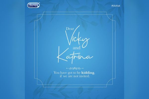 Condom brand shares a hilarious message for Vicky Kaushal and Katrina Kaif ahead of their wedding