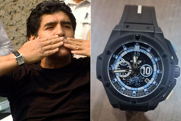 footballer diego maradonas watch stolen in dubai recovered from assam
