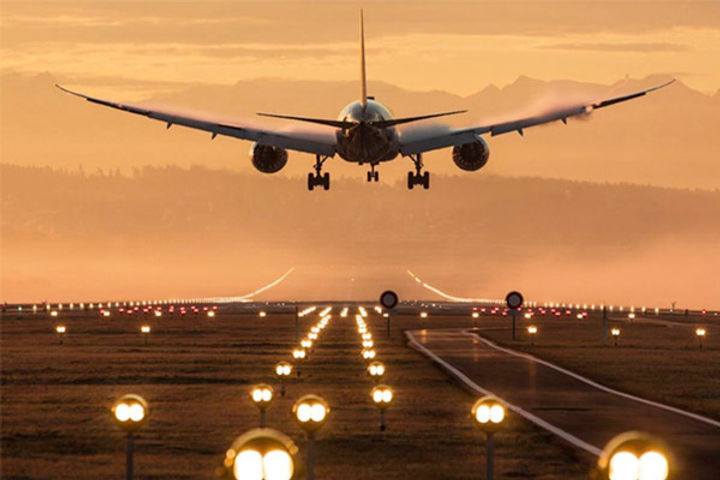 door of the plane did not open even after landing on the runway