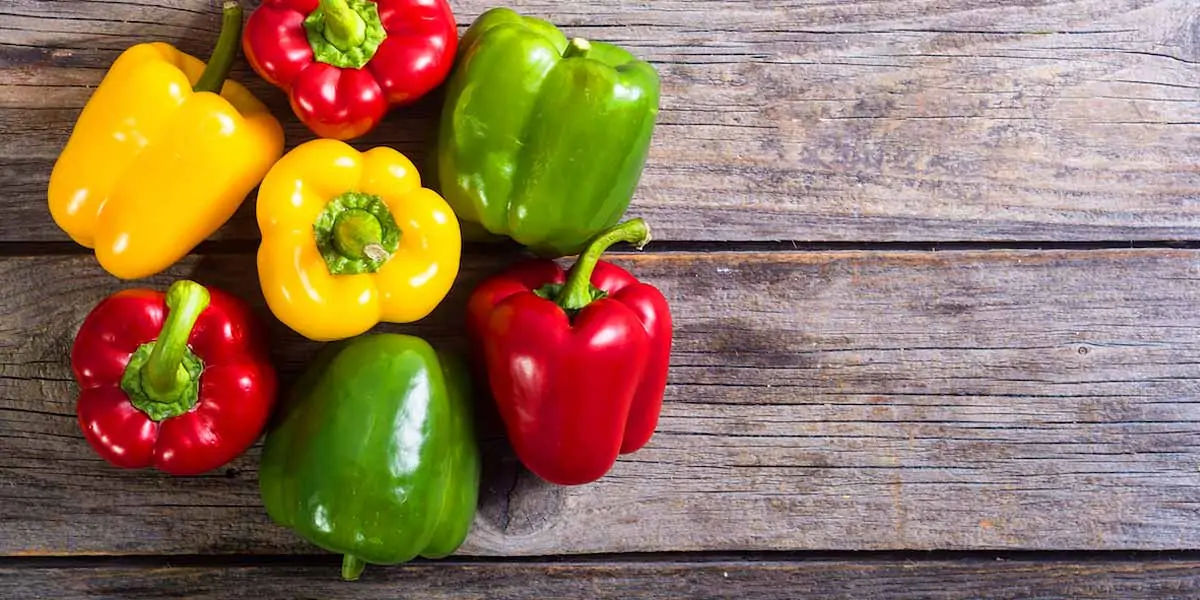 Green Capsicums, Yellow Capsicums, Red Capsicums,