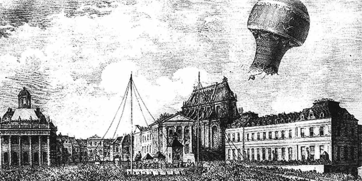 hot air balloon, first hot air balloon