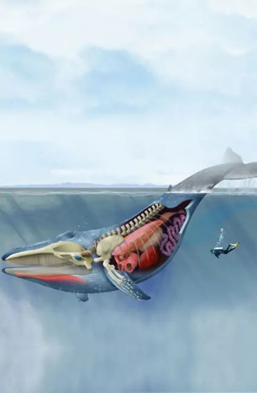 blue whale heart, blue whale heart facts, 