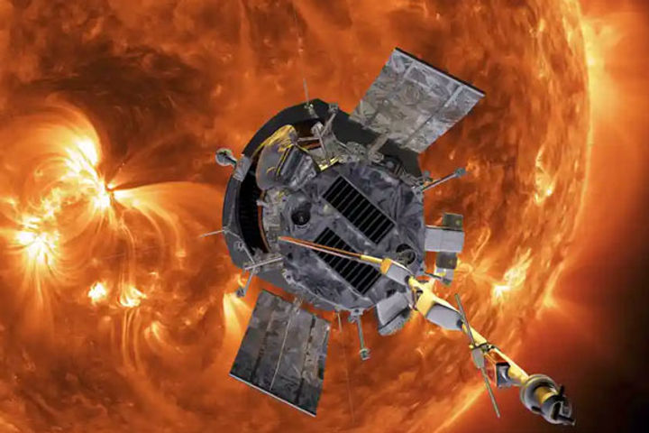 spacecraft touched the sun for the first time