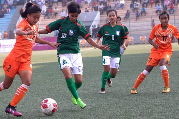 Bangladesh beat India 01 in SAIF Under19 Womens Football Championship