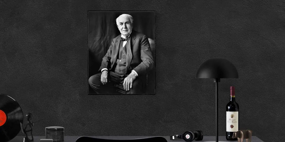 Thomas Alva Edison, Thomas Edison, Thomas Edison light bulb, light bulb invention, Thomas Edison bul