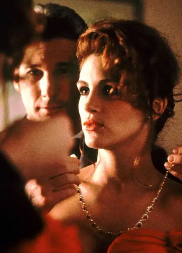 pretty women, julia roberts, pretty women improvised scene, julia roberts pretty women