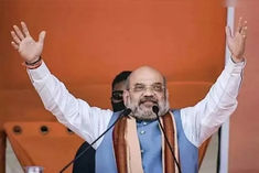 Amit Shah roared in Ayodhya said Today Ram temple is being built loudly if someone can stop it then 