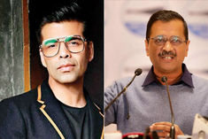 Arvind kejriwal and karan johar