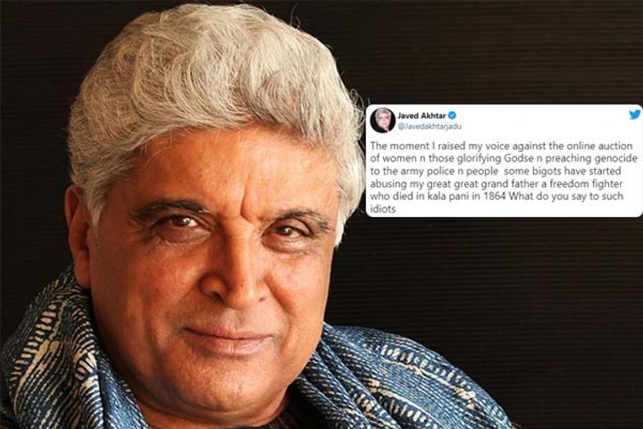 Javed Akhtar trolled due to online auction of 100 women and rhetoric on Dharma Sansad case