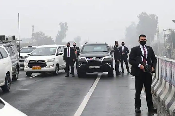 PM Modi Ferozepur rally cancelled big security lapse crowd stopped convoy