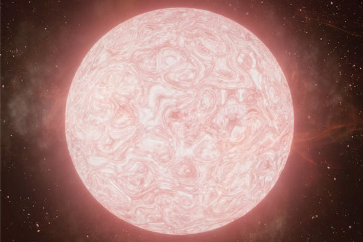 Astronomers Captured The Final Moments Of A Red Supergiant Explodes