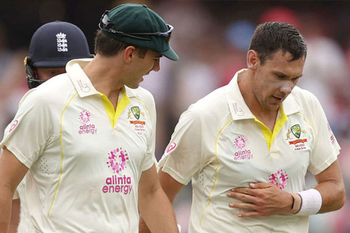 australia got a big setback josh hazlewood will not play in the fifth test against england