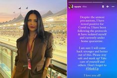 Now actress Esha Gupta becomes corona infected, special appeal to fans
