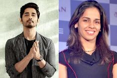 Saina Nehwal and Siddharth