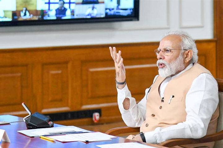 PM Modi will hold a meeting with Chief Ministers regarding Corona at 4 pm today PM Modi will hold a meeting with Chief Ministers regarding Corona at 4 pm today