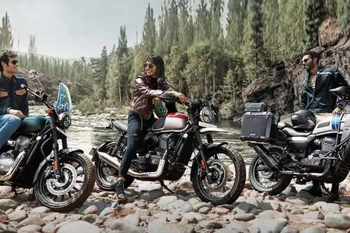 Yezdi returns to the Indian market, launches three new motorcycles