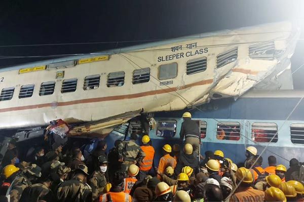 Bikaner Guwahati Express Train Accident