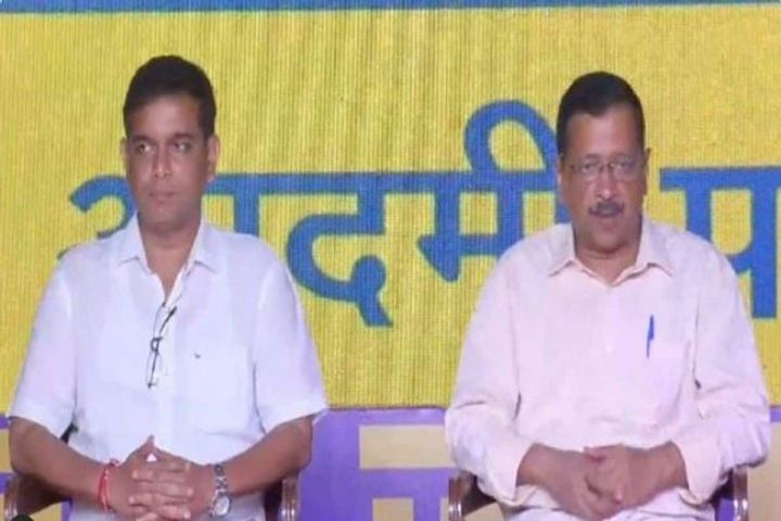 Amit Palekar will be AAP's CM candidate in Goa, Kejriwal announced Amit Palekar will be AAP's CM candidate in Goa, Kejriwal announced
