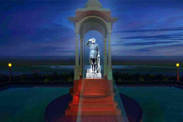 Netaji Subhash Chandra Bose's statue will be installed at India Gate, PM Modi tweeted Netaji Subhash Chandra Bose's statue will be installed at India Gate, PM Modi tweeted