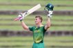 South Africa beat Ireland by 153 runs on the back of captain George Vans century
