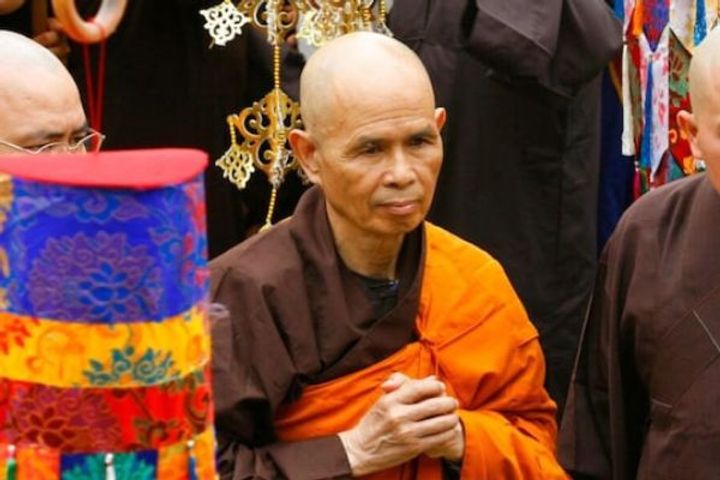 Congress leader Rahul Gandhi expressed grief over the death of Buddhist saint Guru Thich Nhat Hanh