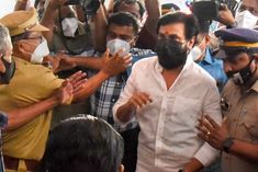 Actor Dileep reached the crime branch office on the second day for interrogation in the case of thre