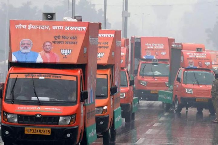 Political parties will be able to campaign through video van