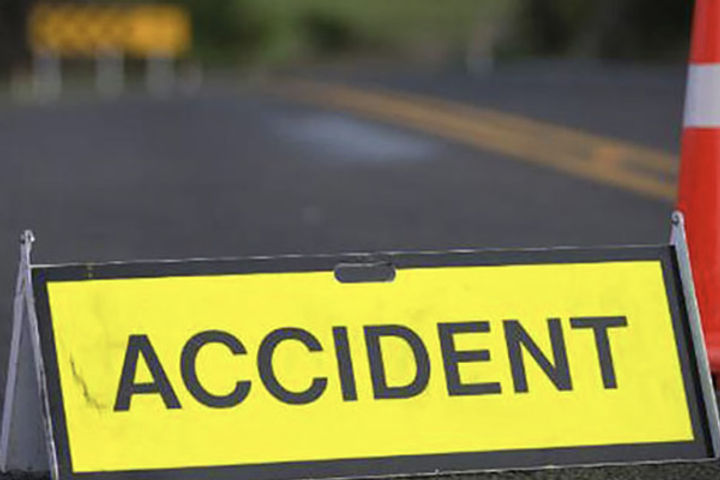Bus fell into a ditch uncontrolled in Barambaki Bus fell into a ditch uncontrolled in Barambaki