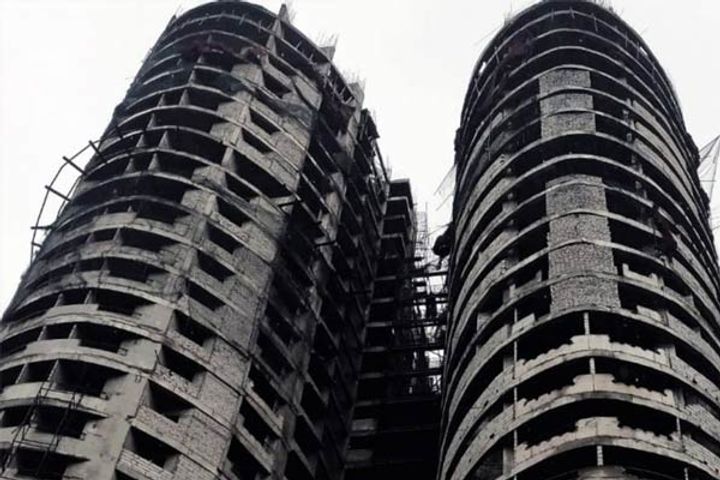 Supertech Twin Tower Demolition With Help Of South African Experts Supertech Twin Tower Demolition With Help Of South African Experts