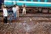 Naxalites blew up railway tracks near Giridih halted Howrah Delhi rail route