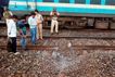 Naxalites blew up railway tracks near Giridih halted Howrah Delhi rail route