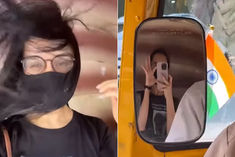 Shraddha seen in auto rickshaw, working opposite Ranbir in Luv Ranjan's film