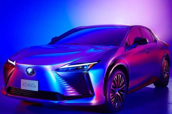 2022 Lexus RZ 450e teaser revealed, will be available for sale by the end of the year