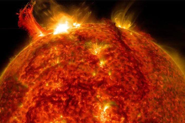 solar explosion may hit earth