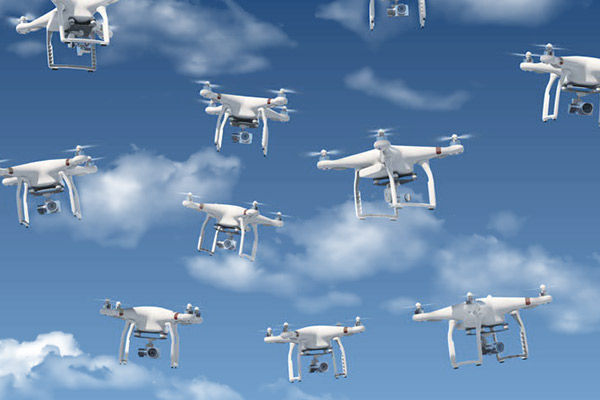 the government imposed a ban on the import of drones